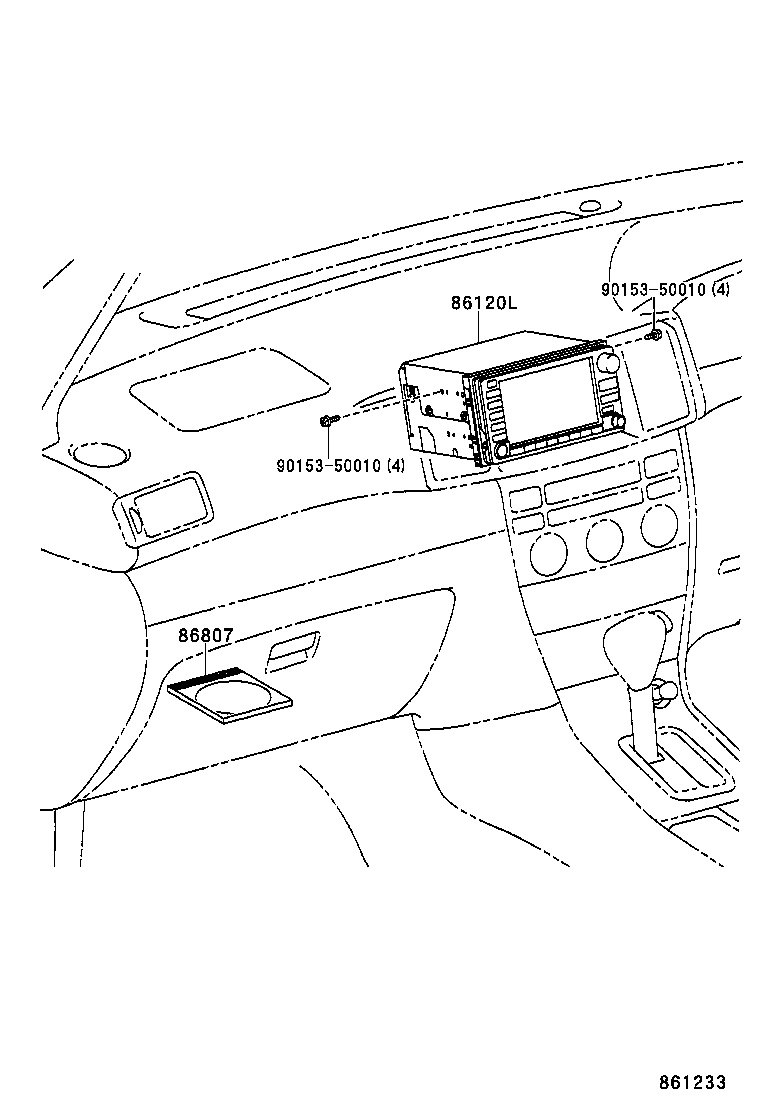86807-42010 DISC KIT, CD-ROM product image