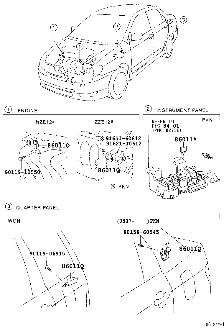 86120-33280 RECEIVER ASSY, RADIO product image