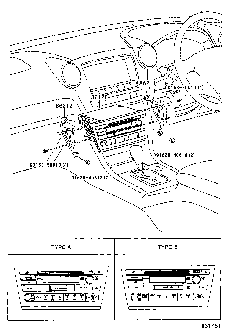 86120-2A460 RECEIVER ASSY, RADIO product image