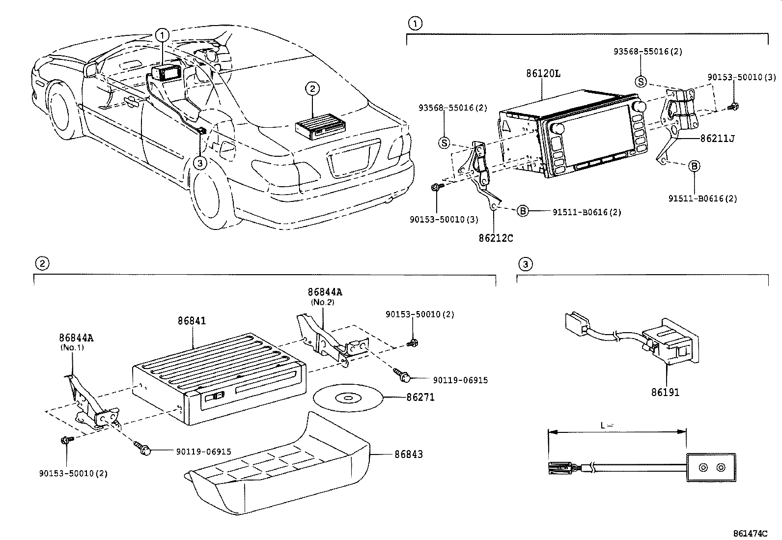 86191-33010 TERMINAL, VIDEO(VIDEO ADAPTER) product image