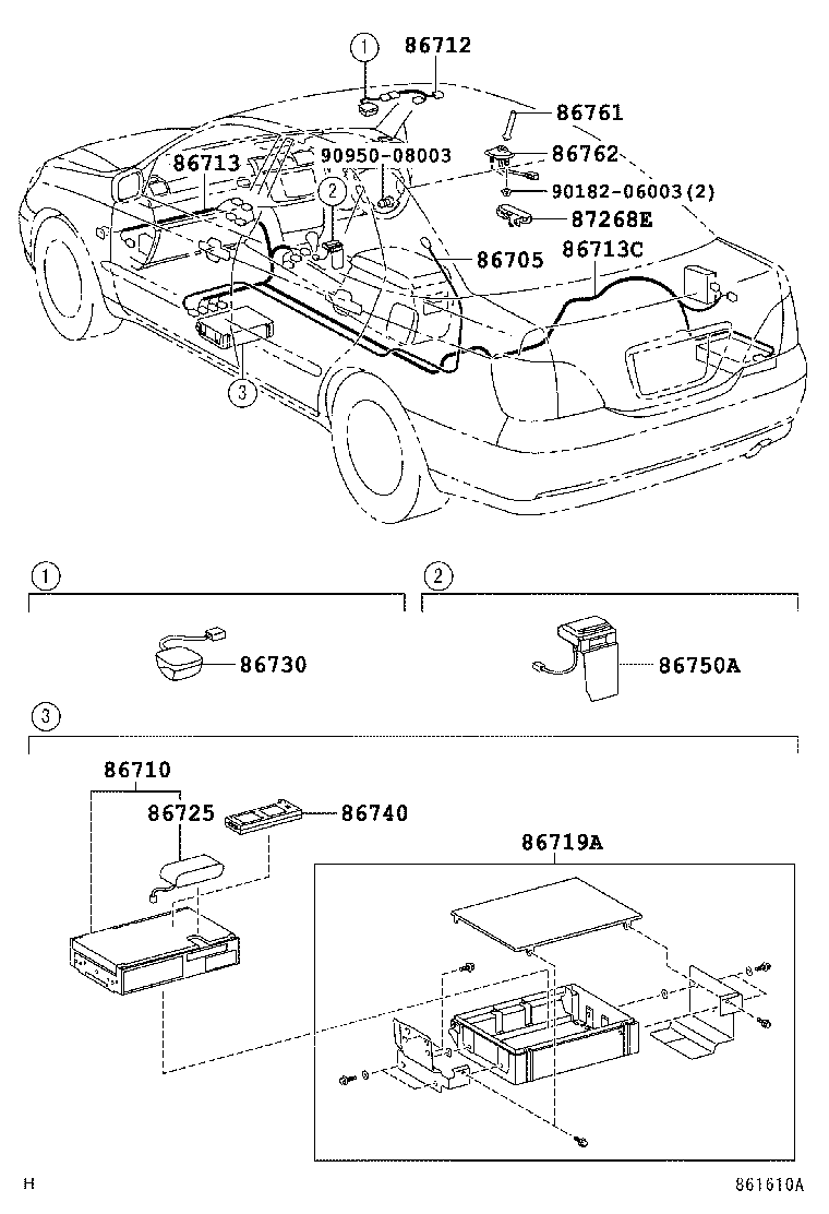 86710-50150 COMPUTER ASSY, TELEPHONE product image