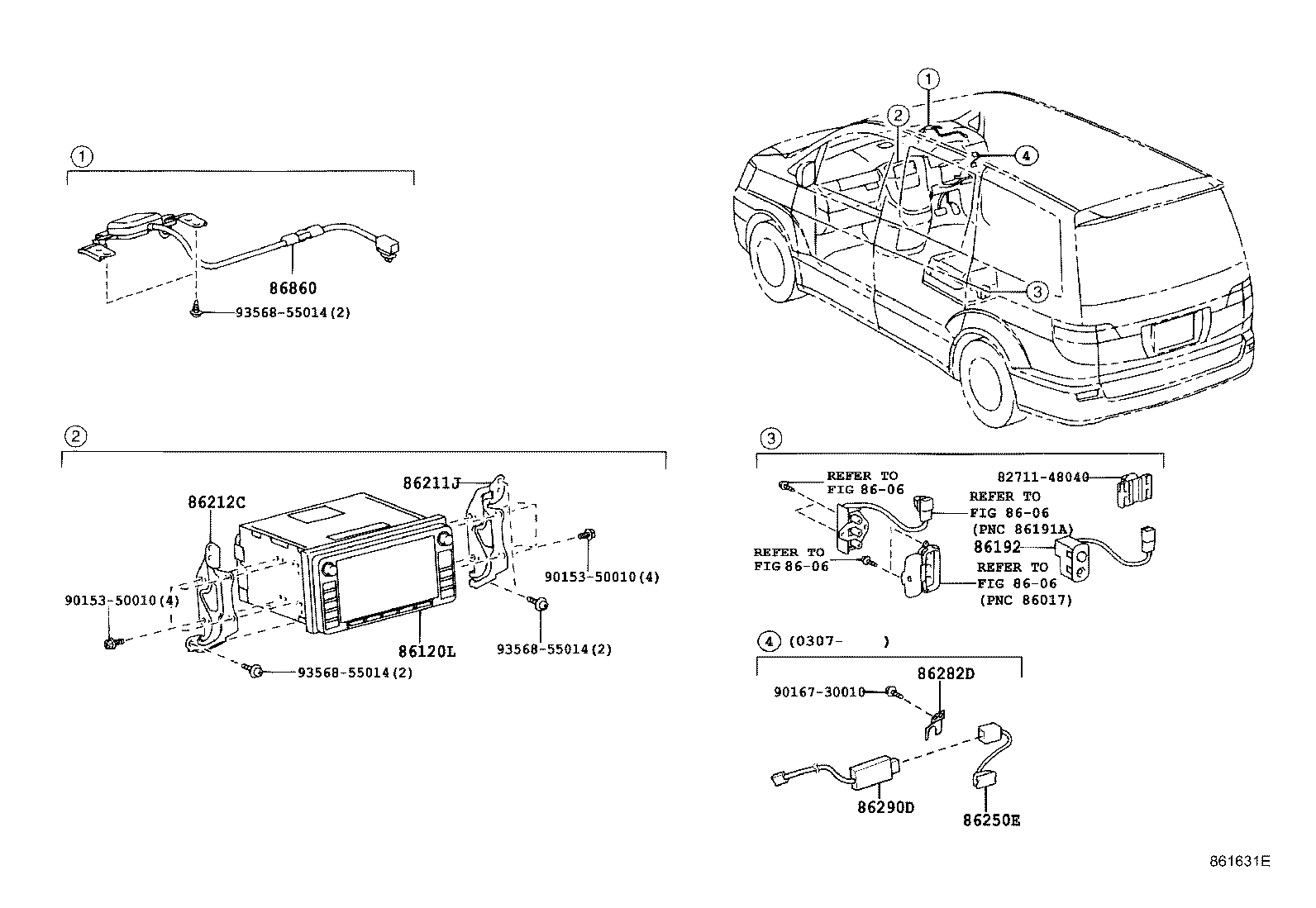 86211-58030 BRACKET, RADIO RECEIVER, NO.1 product image