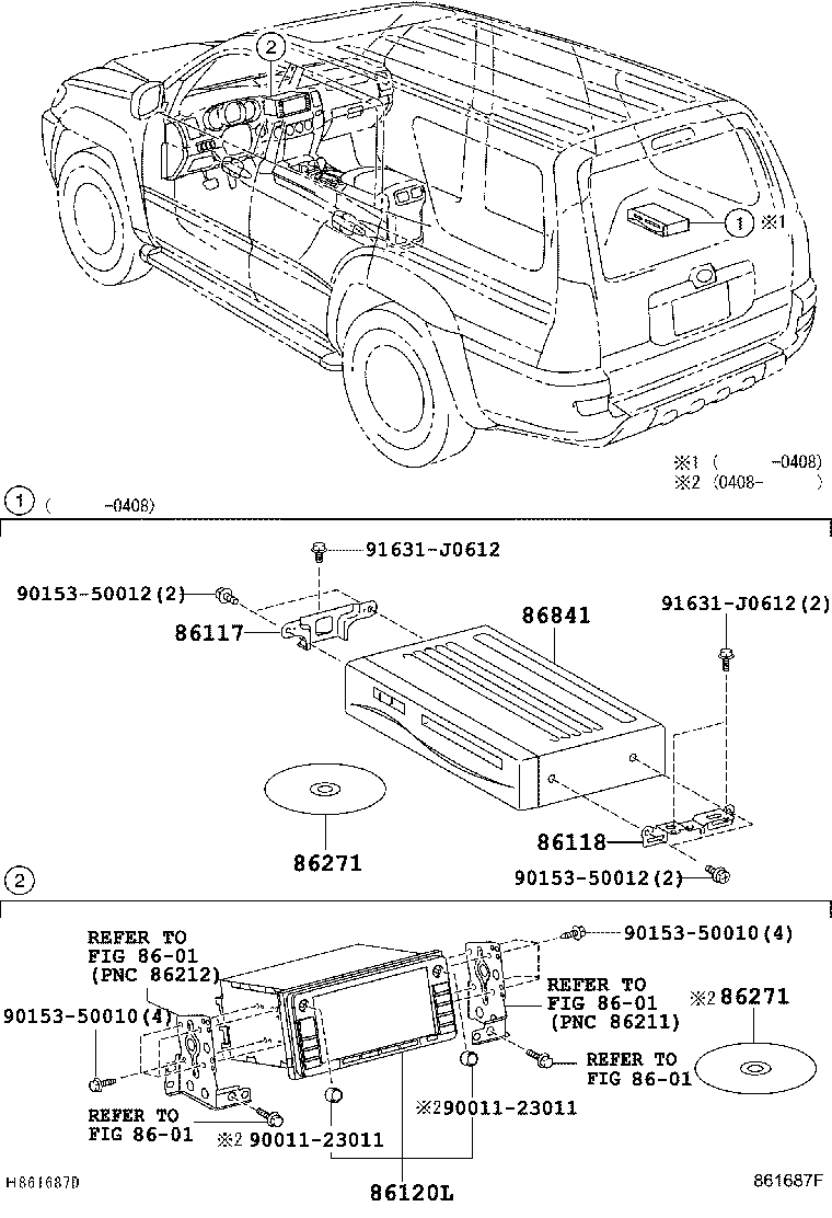Toyota 86730-35020 MICROPHONE ASSY, TELEPHONE