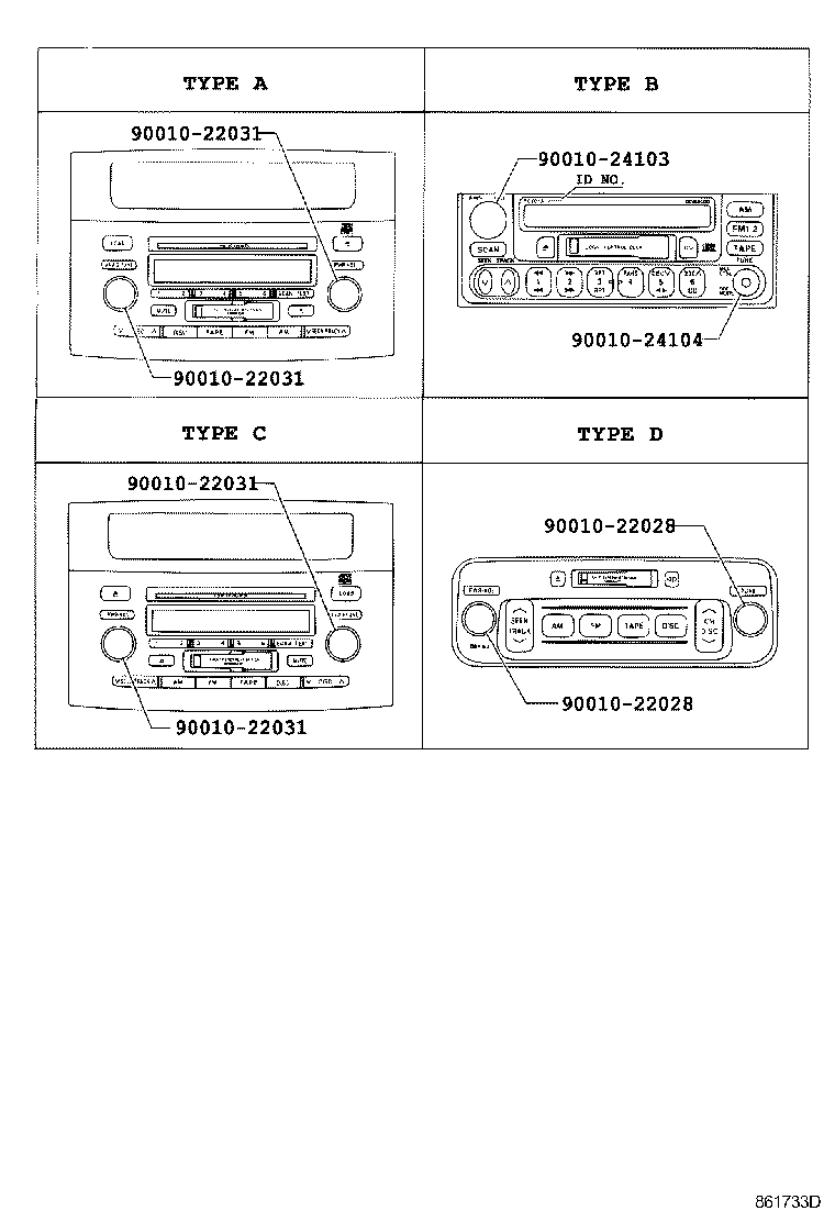 86273-0G010 MAGAZINE, DISC PLAYER product image
