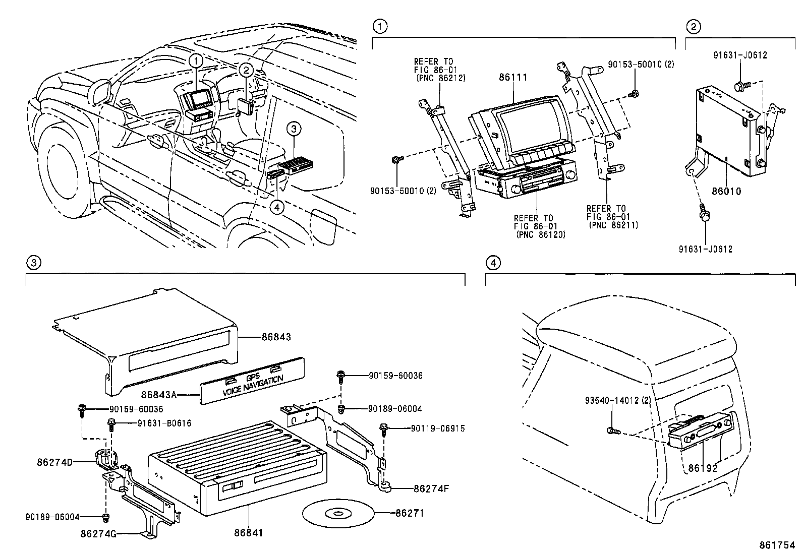 86111-60080 MULTI-DISPLAY product image