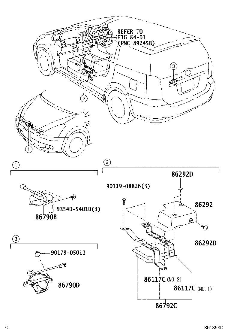 86170-28060 SWITCH & VOLUME ASSY, TELEVISION product image