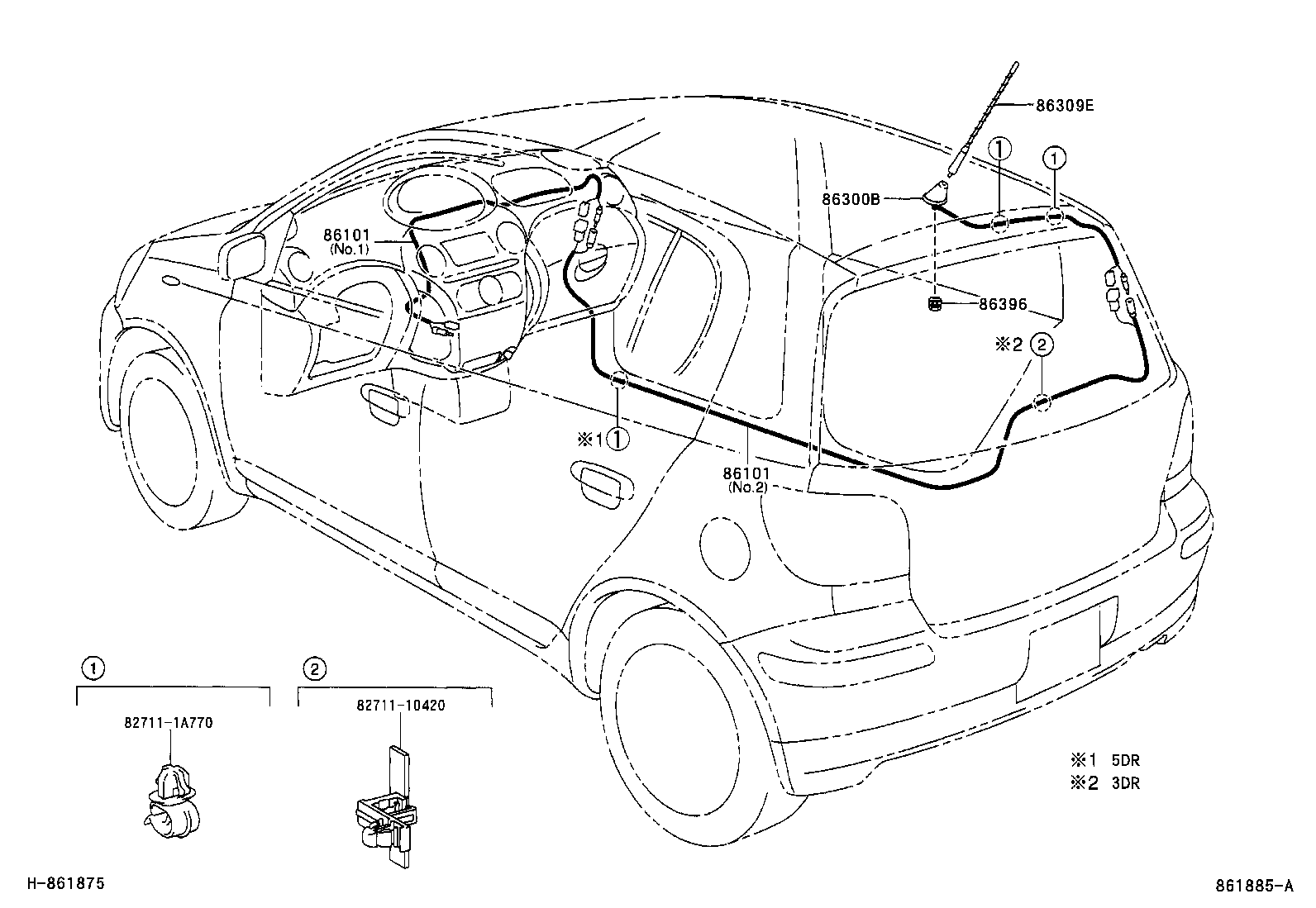 Thumbnail 3 for 86300-0D071