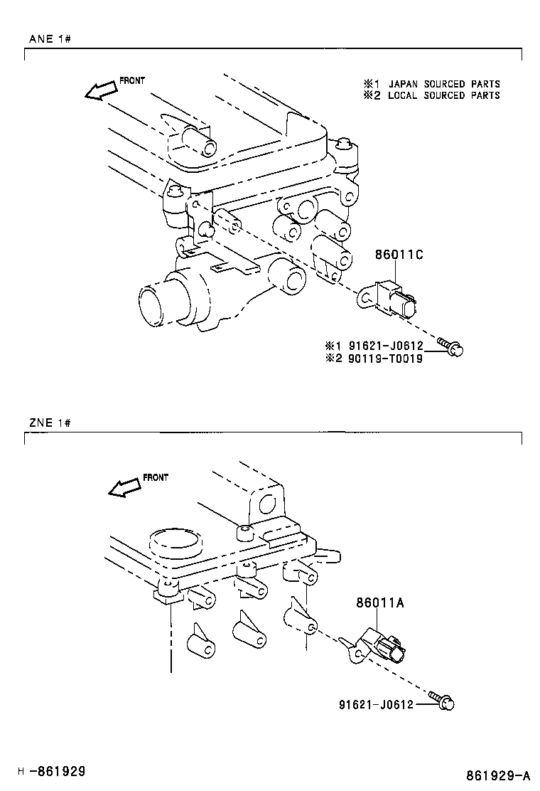 86208-68010 BRACKET, RADIO, NO.2 product image