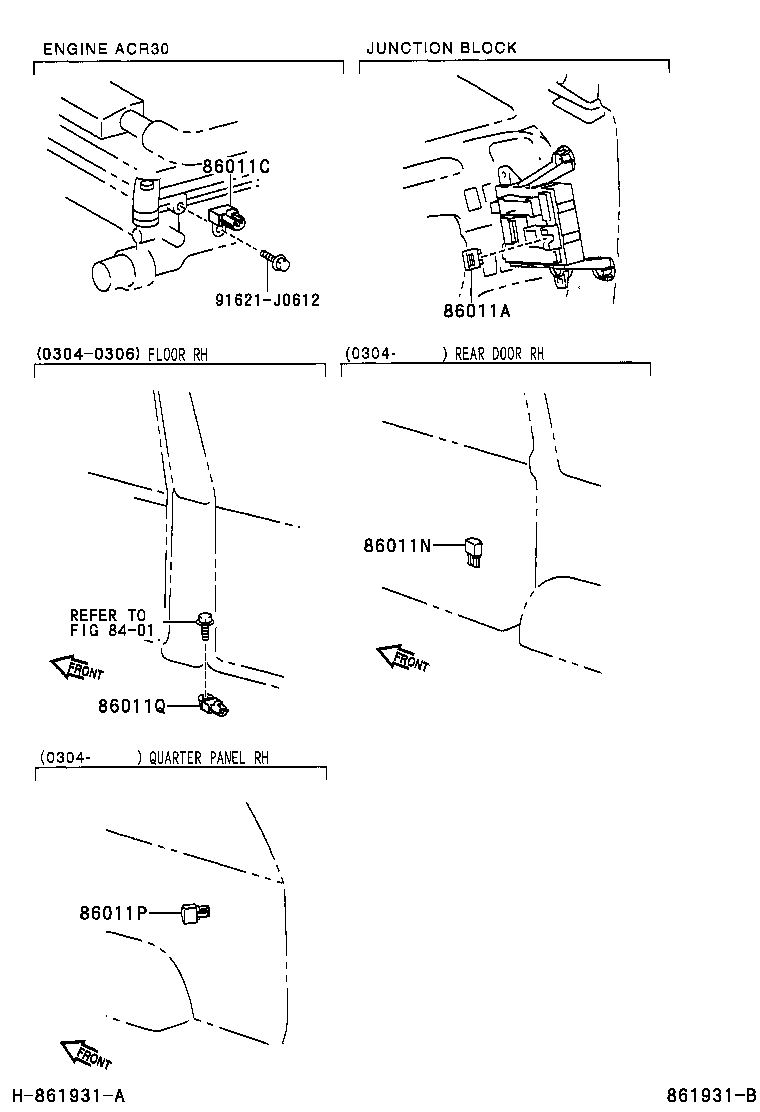 86211-28120 BRACKET, RADIO, NO.2 product image