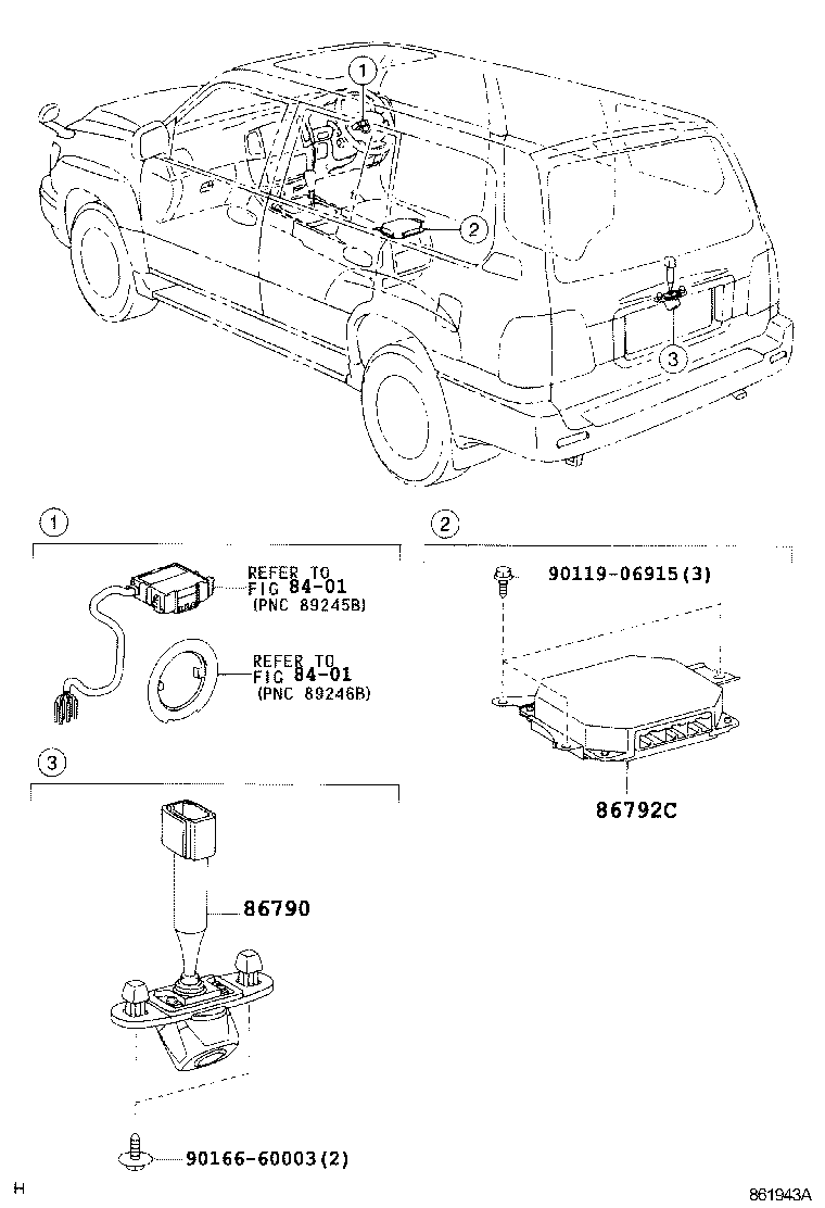 86792-60041 COMPUTER, PARKING ASSIST product image