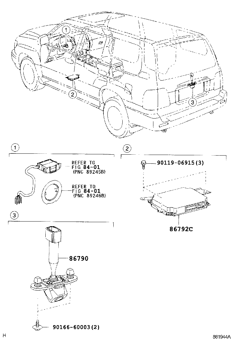 86792-60020 COMPUTER, PARKING ASSIST product image