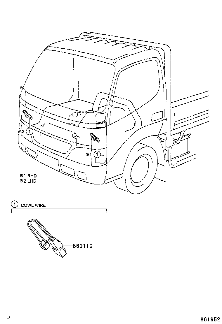 86212-37030 BRACKET, RADIO, NO.2 product image
