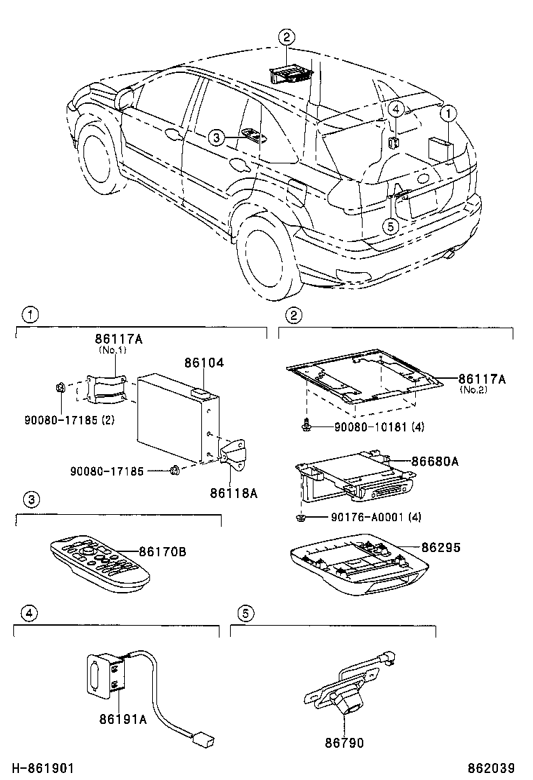 86680-48030-B0 DISPLAY ASSY, TELEVISION product image