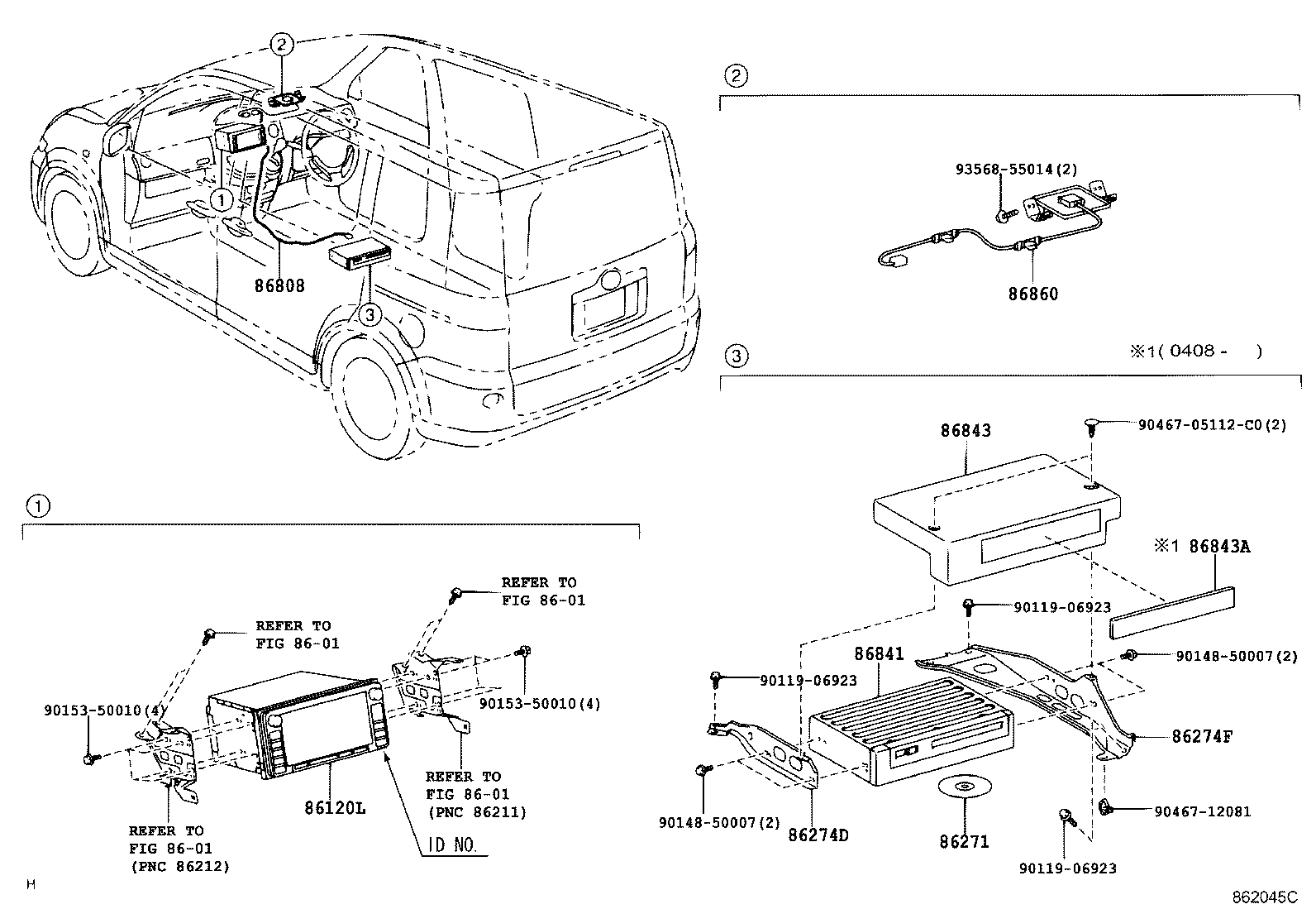 86271-13066 DISC, DISC PLAYER product image