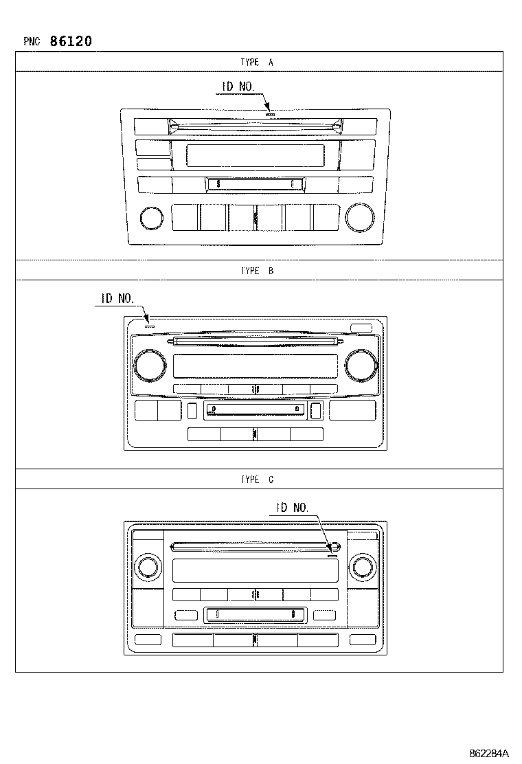 86212-28130 BRACKET, RADIO, NO.2 product image