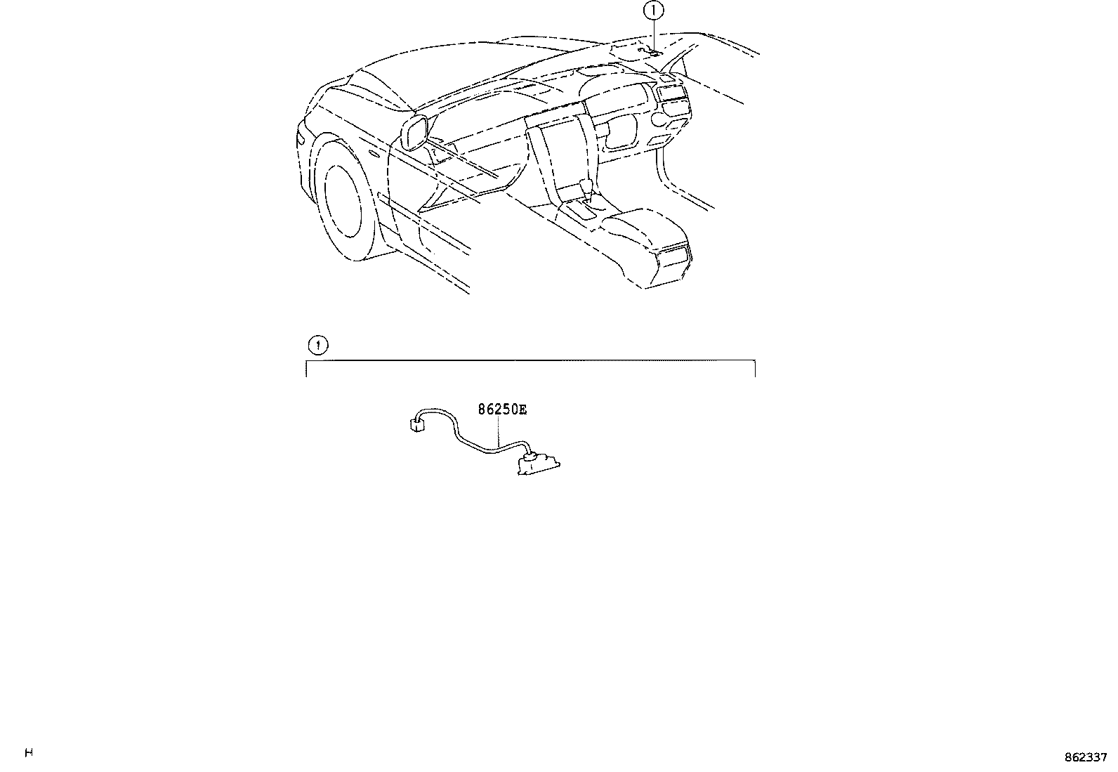 86250-30030 MICROPHONE ASSY, AMPLIFIER product image