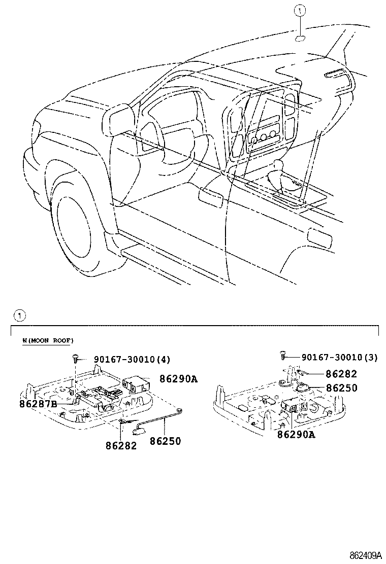 86273-0G010 MAGAZINE, DISC PLAYER product image
