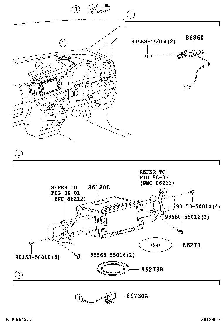 86271-13032 DISC, DISC PLAYER product image