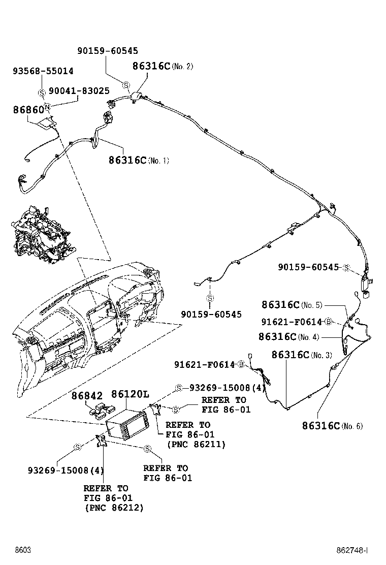 86860-B4010 ANTENNA ASSY, NAVIGATION product image