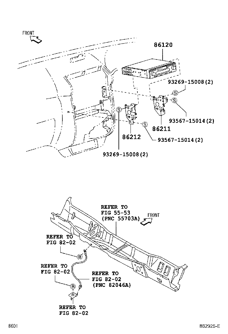 86180-BZ080 TUNER ASSY, STEREO COMPONENT product image