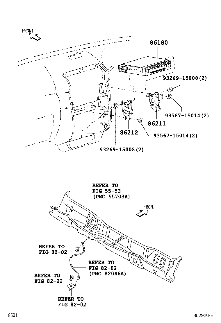 86180-BZ080 TUNER ASSY, STEREO COMPONENT product image
