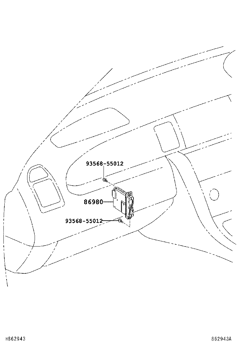 86980-24020 COMPUTER ASSY, TOLL COLLECTION product image