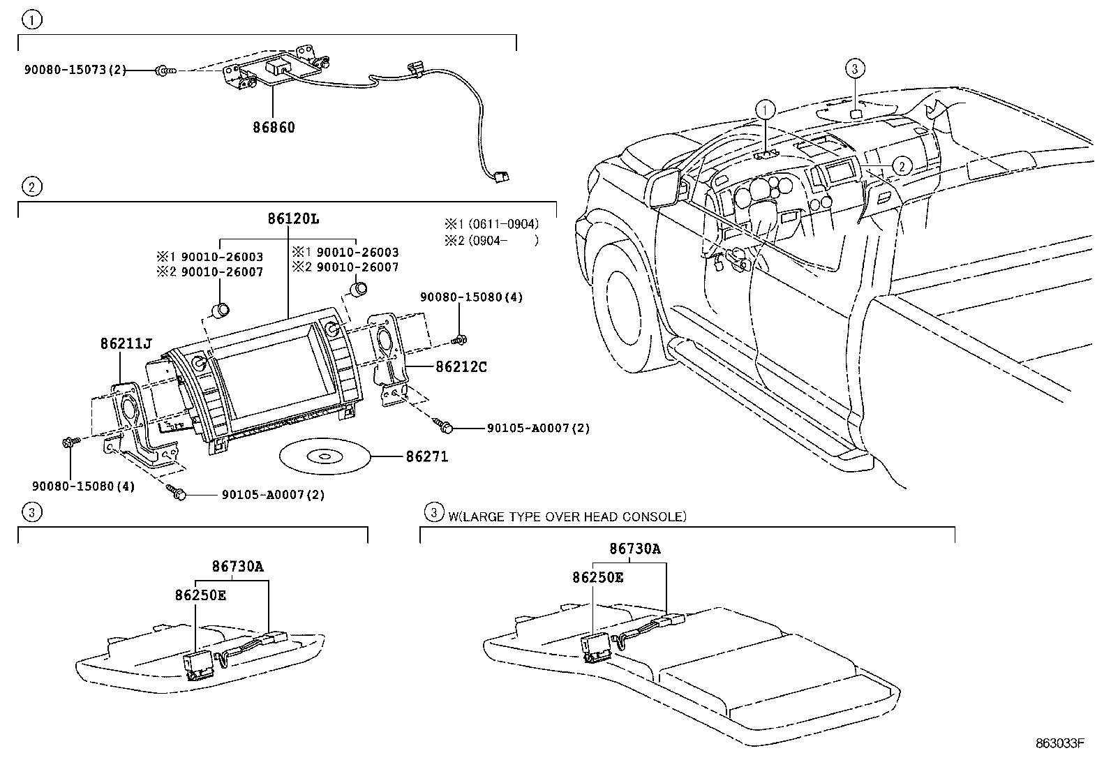 Toyota 86140-0C040 RECEIVER ASSY, RADIO & DISPLAY
