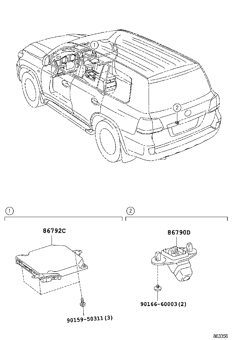 86170-60250 SWITCH & VOLUME ASSY, TELEVISION product image