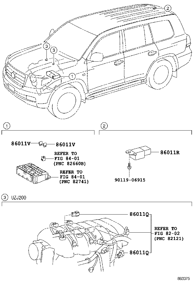 86212-60230 BRACKET, RADIO, NO.2 product image