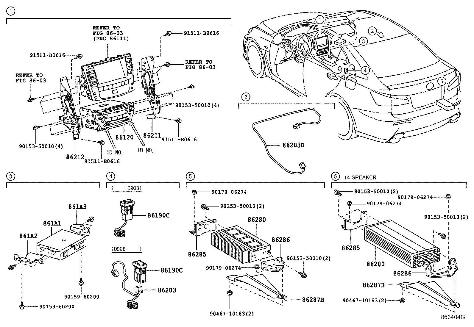 Toyota 90980-04083 CONDENSER, RADIO SETTING