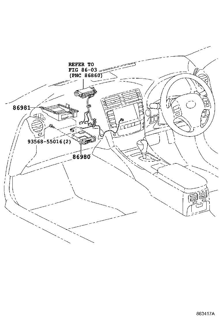 86980-48030 COMPUTER ASSY, TOLL COLLECTION product image