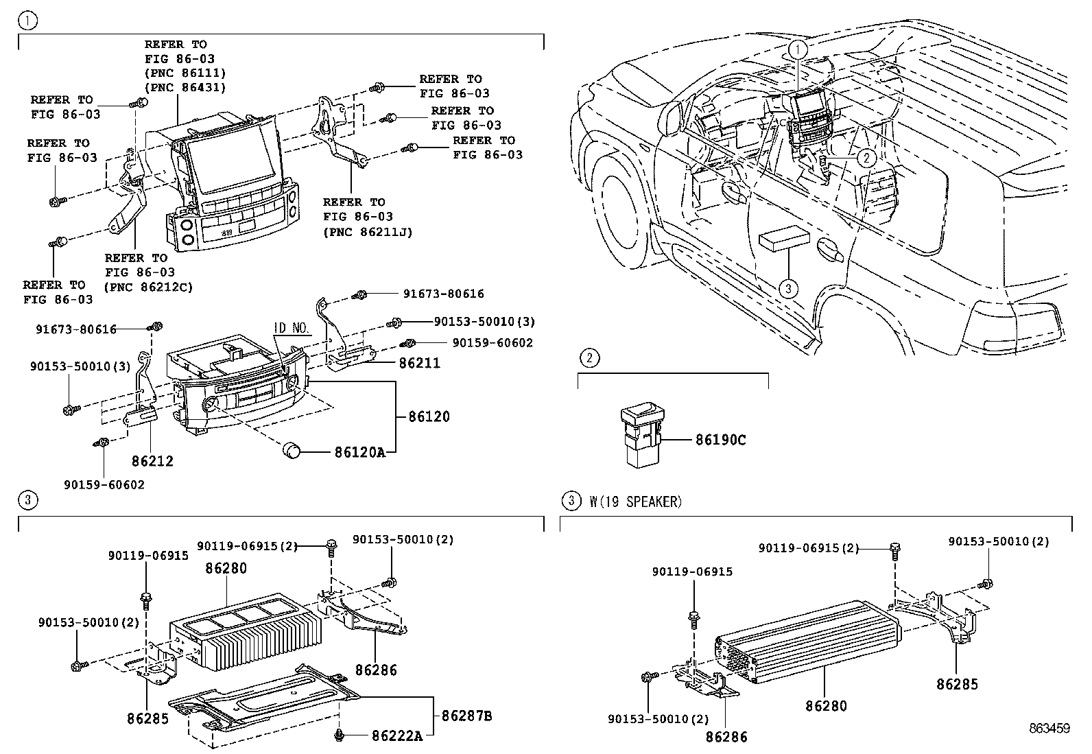 86804-60M80 RECEIVER ASSY, MULTI-MEDIA MODULE product image