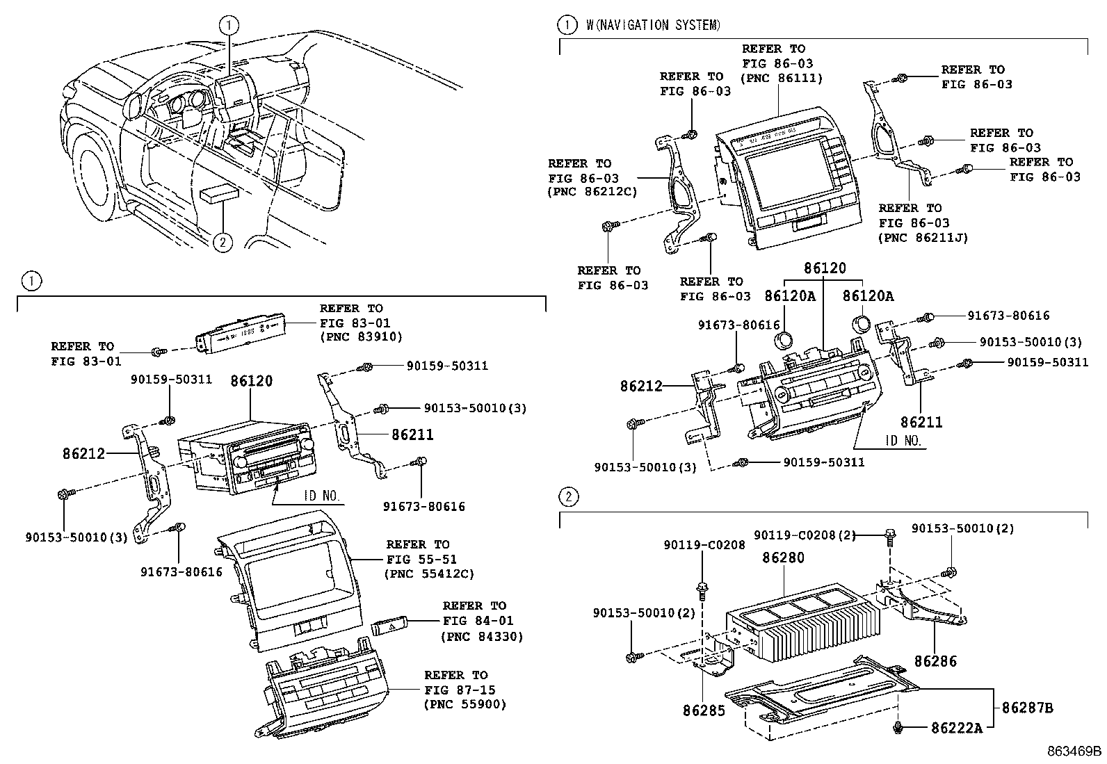 90011-25279 KNOB, RADIO RECEIVER SWITCH product image