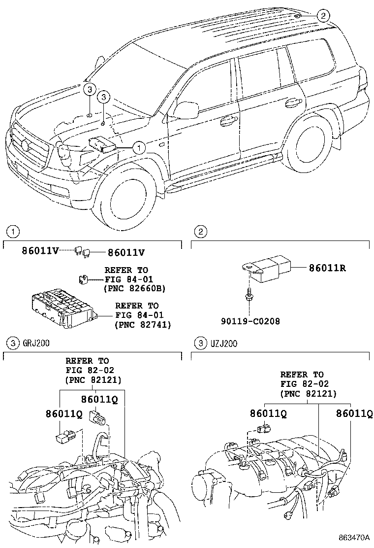 90011-25279 KNOB, RADIO RECEIVER SWITCH product image