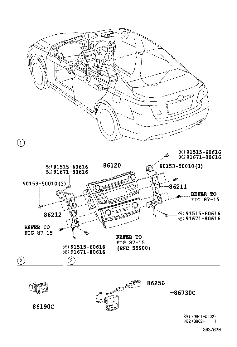 86120-33D30 RECEIVER ASSY, RADIO product image