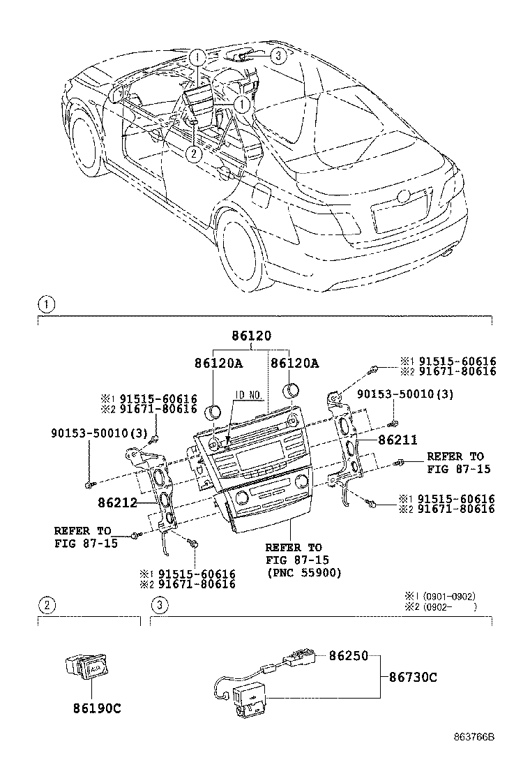 86730-73010 MICROPHONE ASSY, TELEPHONE product image