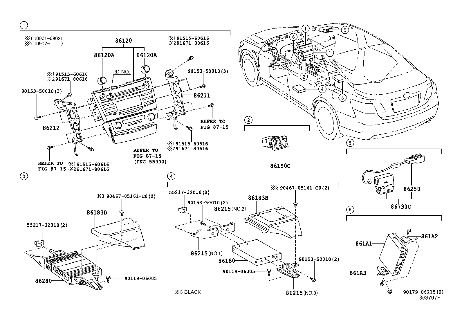 86120-33D20 RECEIVER ASSY, RADIO product image