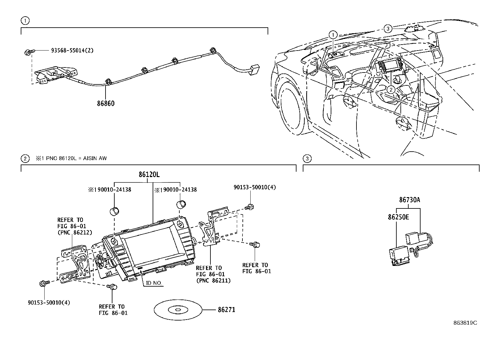86807-06040 DISC, DISC PLAYER product image