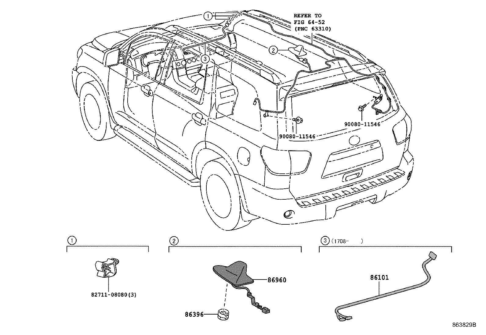 Thumbnail 2 for 86101-0C350