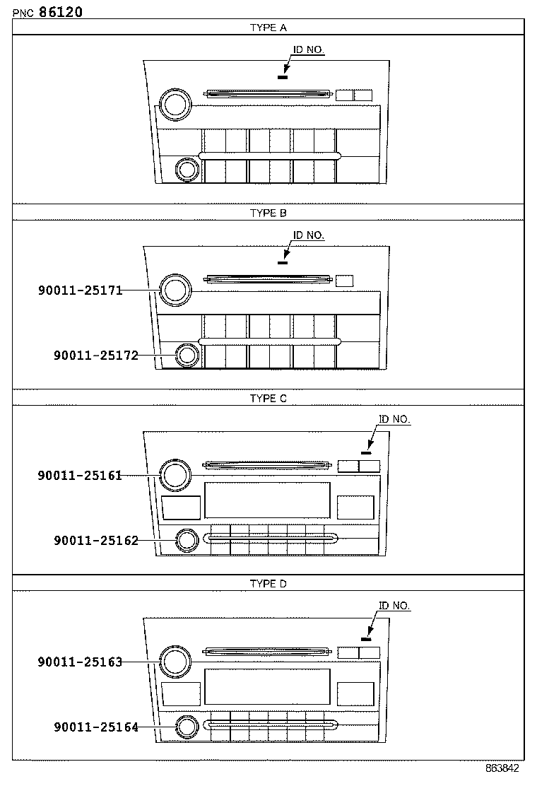 86183-0C030 COVER, AUDIO AMPLIFIER product image