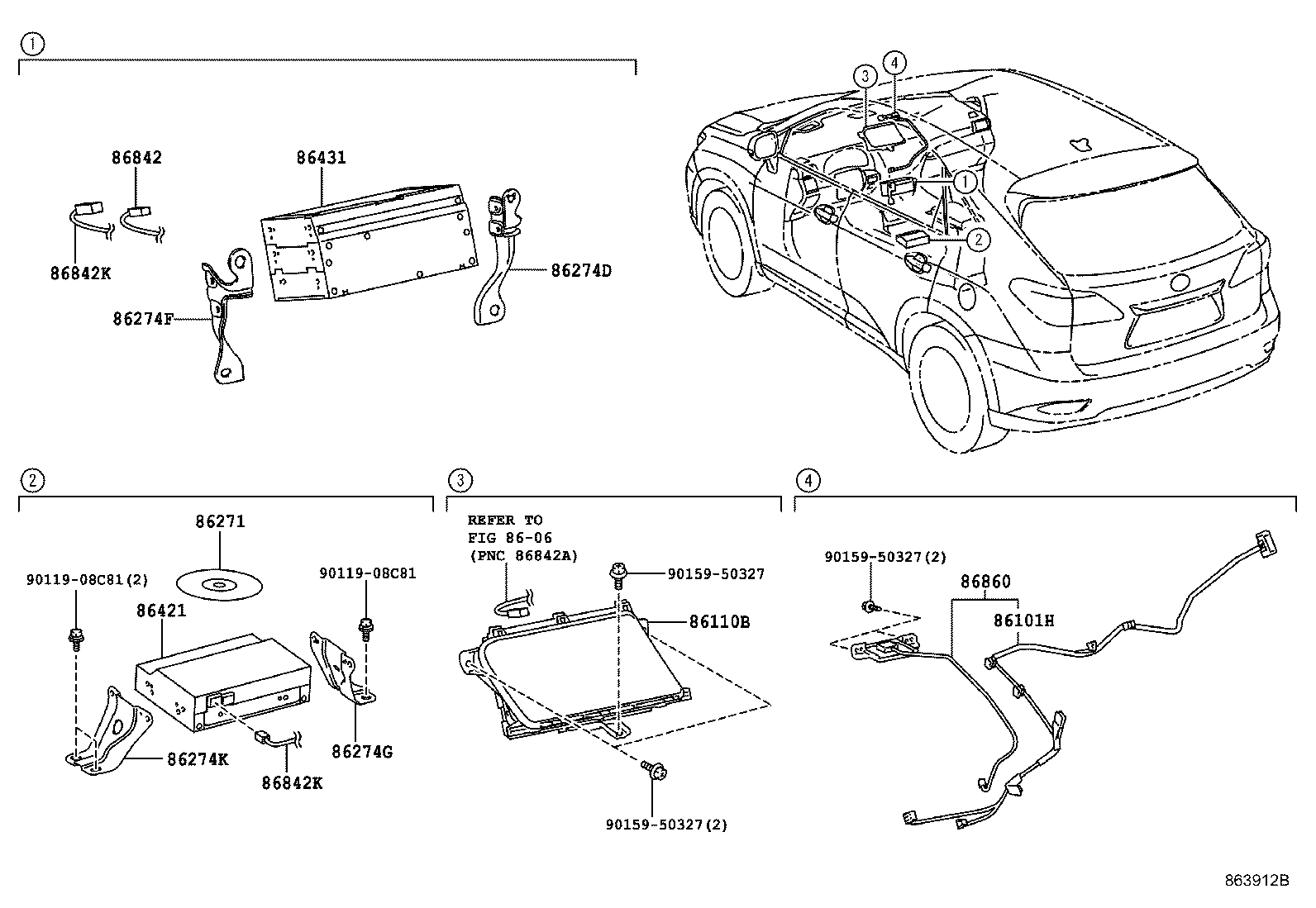 86110-48580 MULTI-DISPLAY ASSY product image