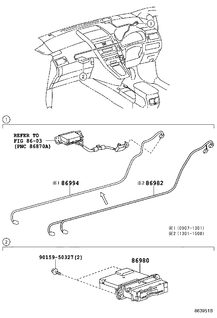 86980-30090 COMPUTER ASSY, TOLL COLLECTION product image
