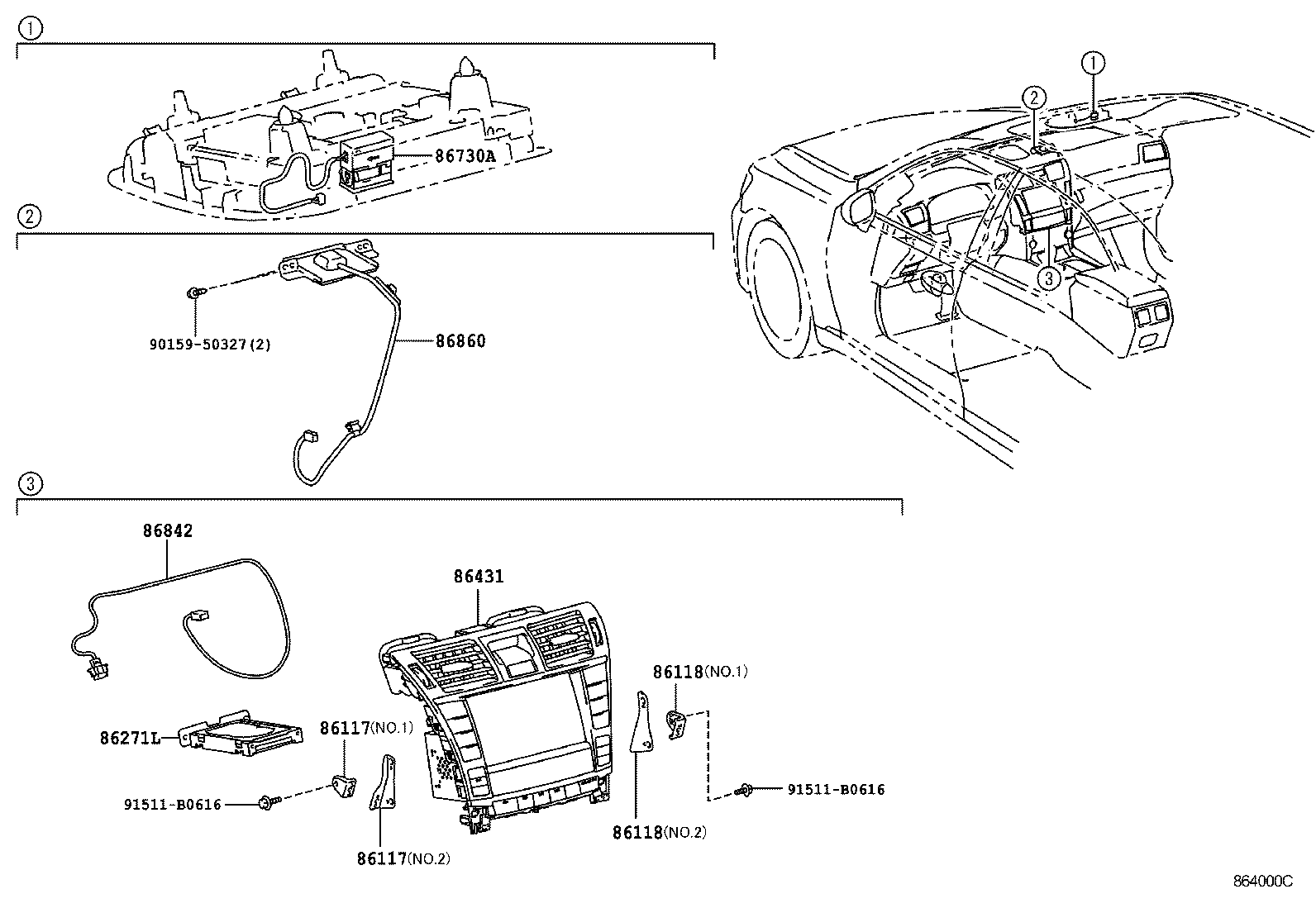 Thumbnail 4 for 86807-0W042