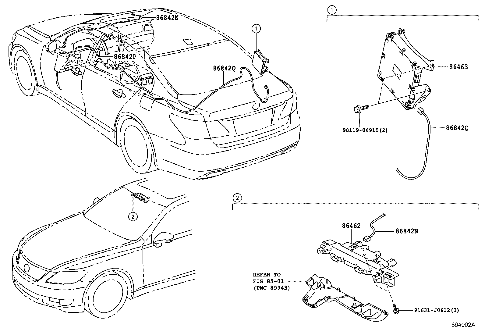 86462-50010 CAMERA, OBJECT RECOGNITION product image