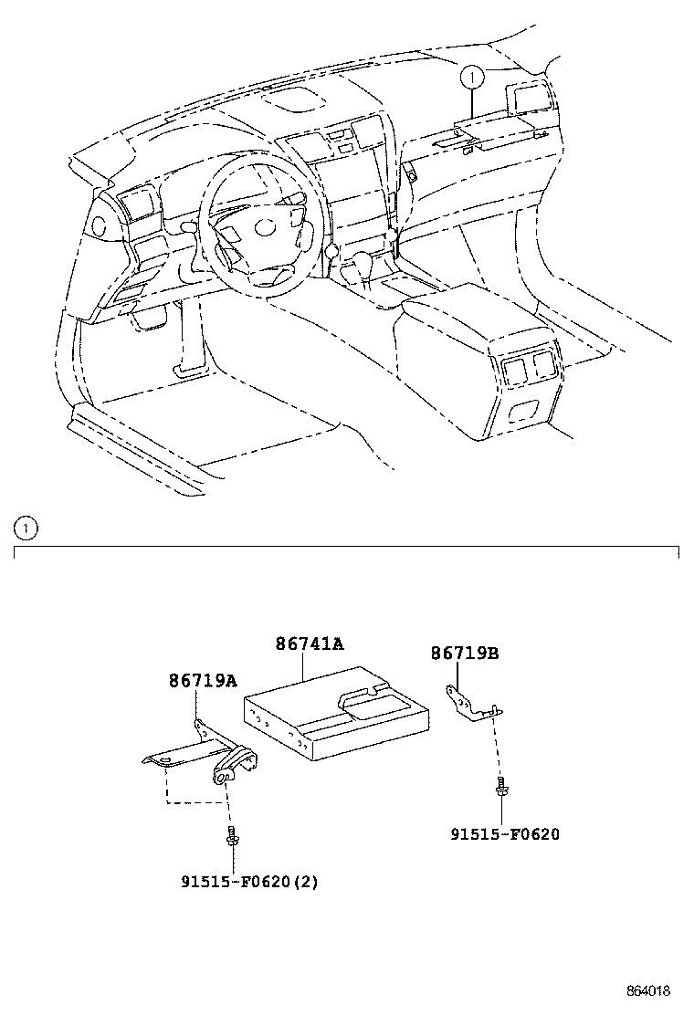 86741-30071 TRANSCEIVER, TELEMATICS product image