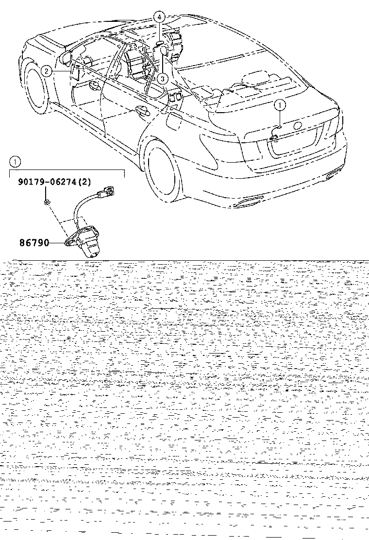 86792-50160 COMPUTER, PARKING ASSIST product image