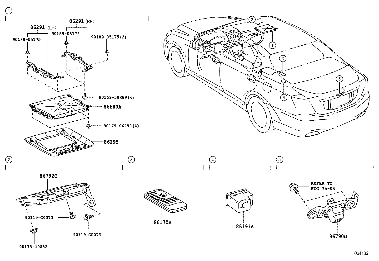 86170-30350 SWITCH & VOLUME ASSY, TELEVISION product image