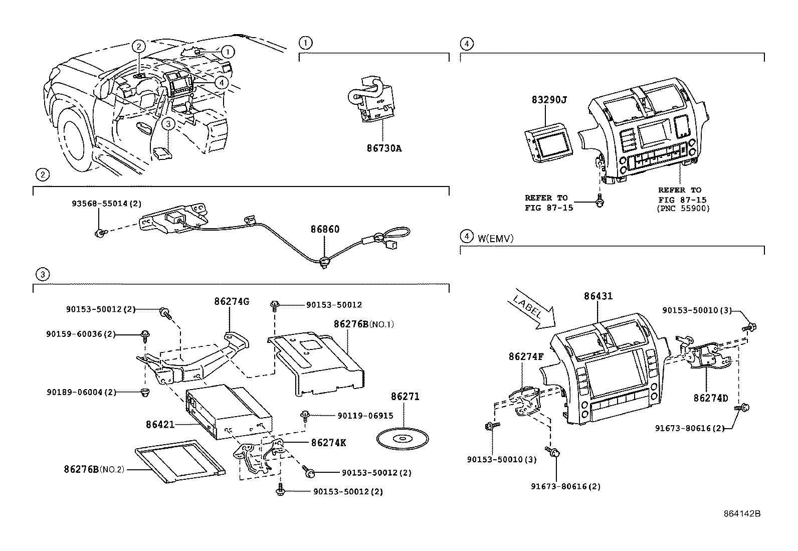 86110-60370 MULTI-DISPLAY ASSY product image