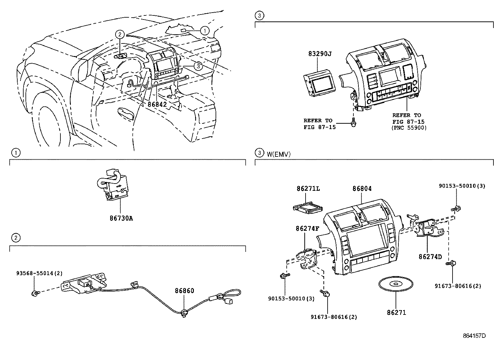 86110-60370 MULTI-DISPLAY ASSY product image
