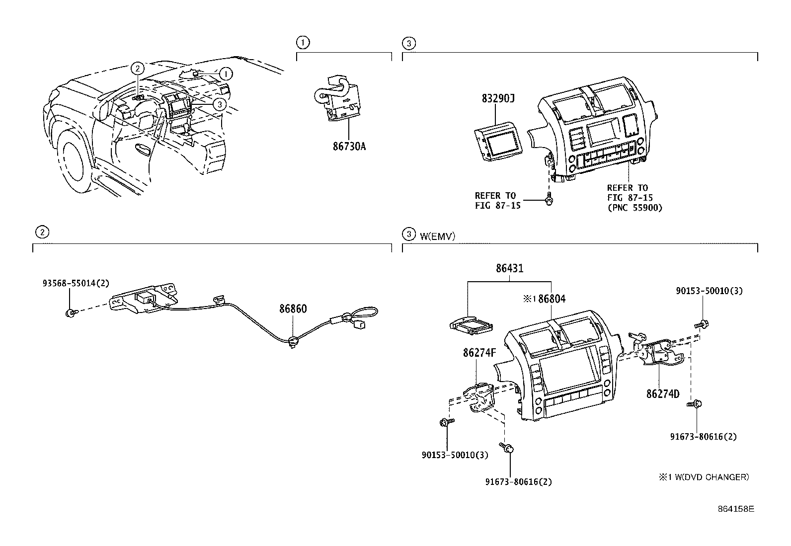 86110-60360 MULTI-DISPLAY ASSY product image